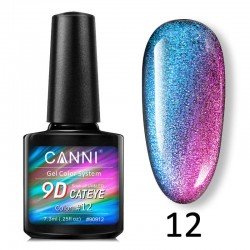 Гель-лак Canni 9D Galaxy Cat Eye № 12