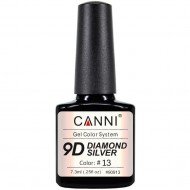 Гель-лак Canni 9D Diamond Silver № 13