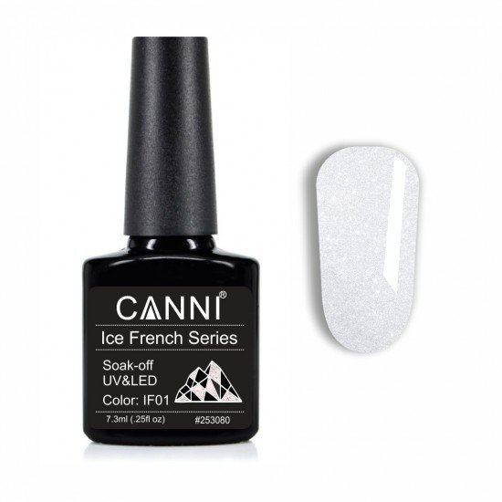 Гель-лак Canni Ice French № IF02