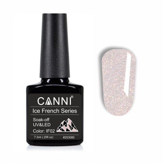 Гель-лак Canni Ice French № IF03
