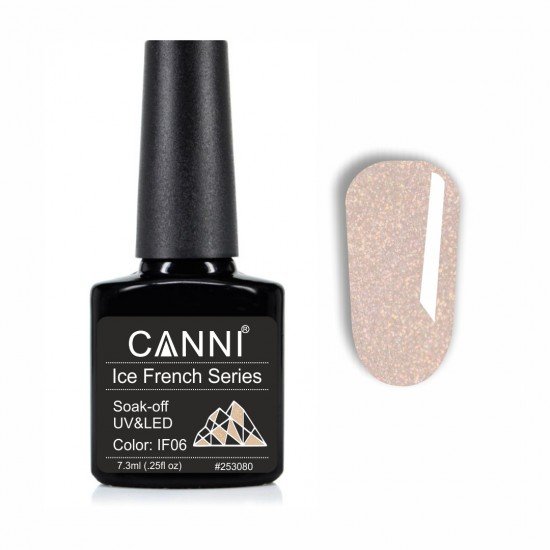 Гель-лак Canni Ice French № IF07
